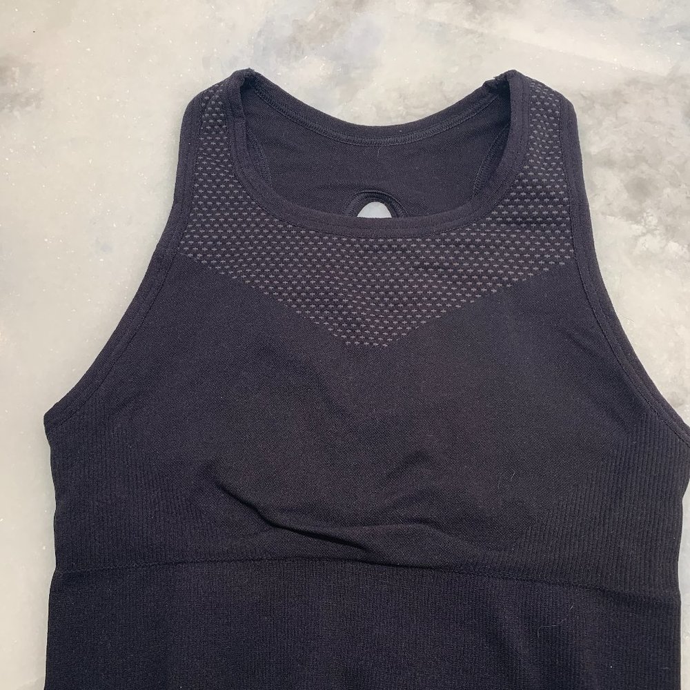 Zella Body Black Key Hole Racerback Sports Bra